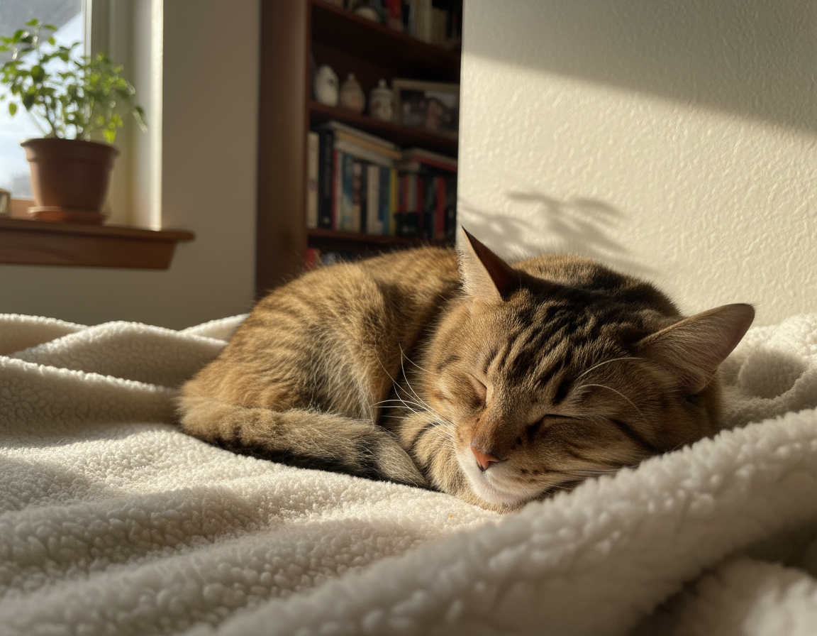 faze-hlubokeho-spanku-kocky fáze hlubokého spánku kočky