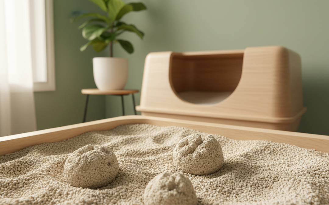 Hrudkující stelivo pro kočky – Vše, co o tom potřebuješ vědět!