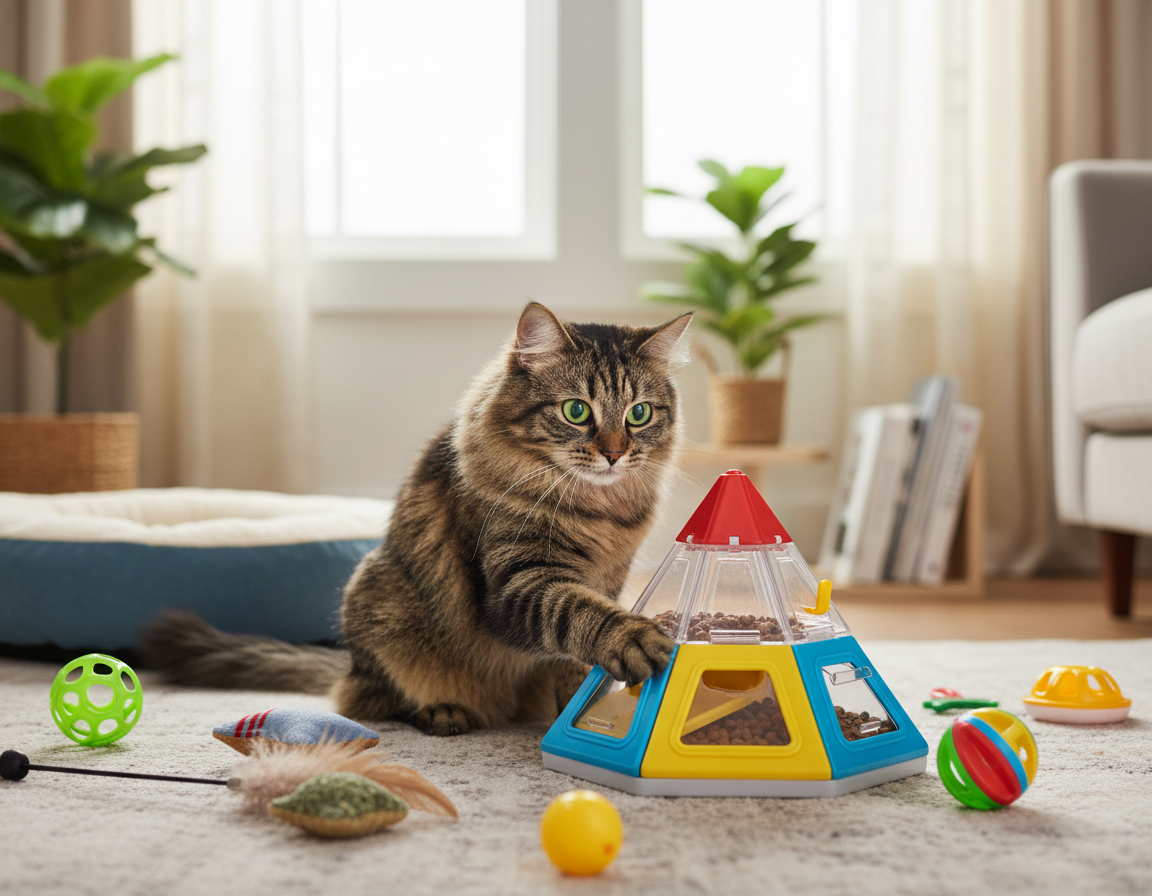 hry na řešení problémů pro kočku