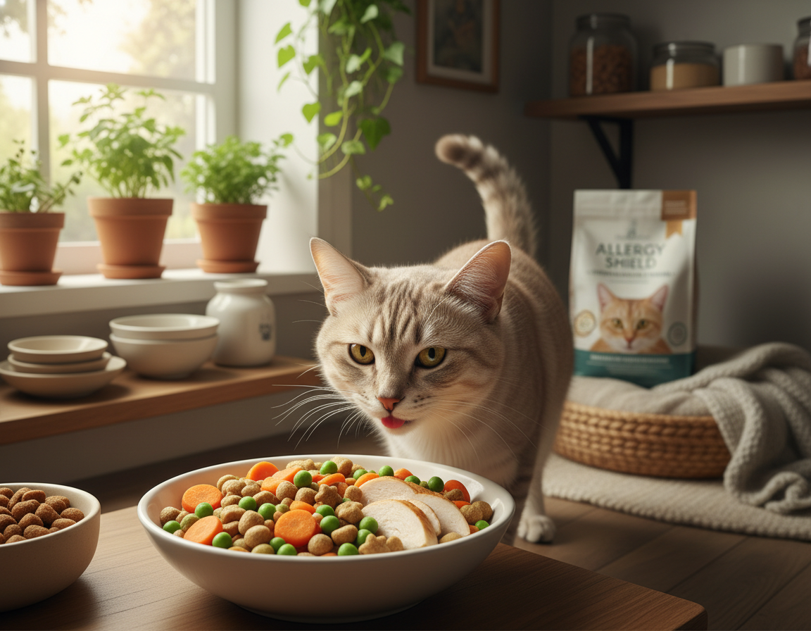 hypoalergenní strava pro kočky