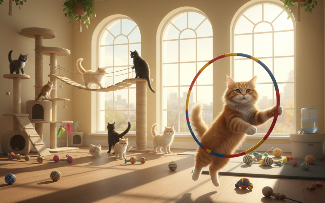 Kondiční trénink pro kočky – Vše, co o tom potřebuješ vědět!