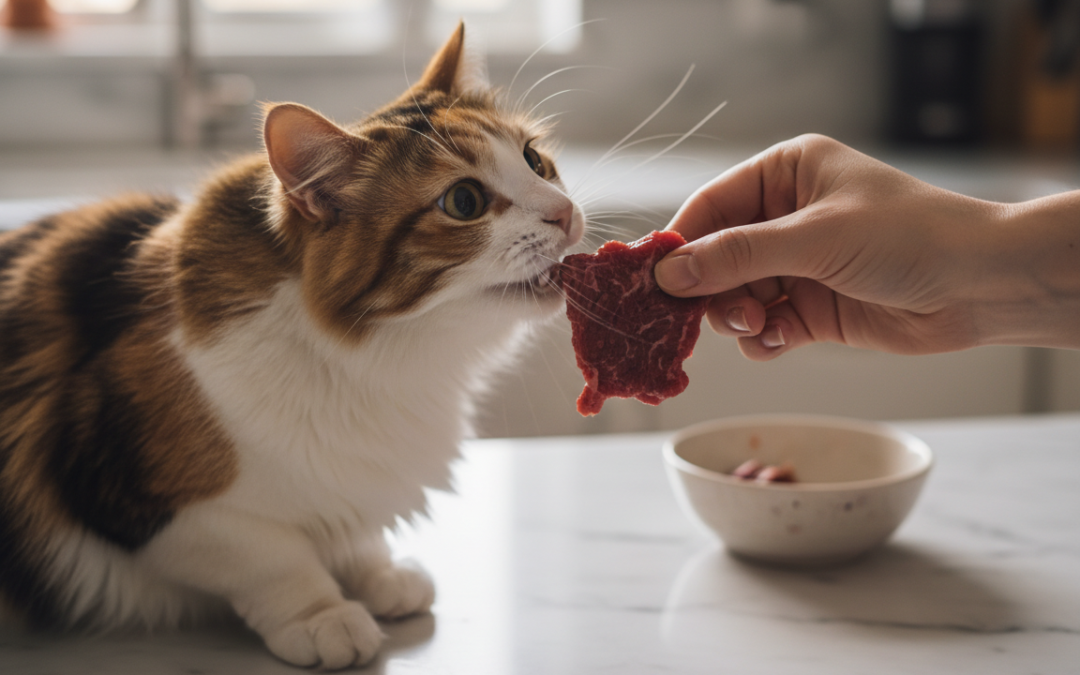Krmení kočky syrovým masem – Vše, co o tom potřebuješ vědět!
