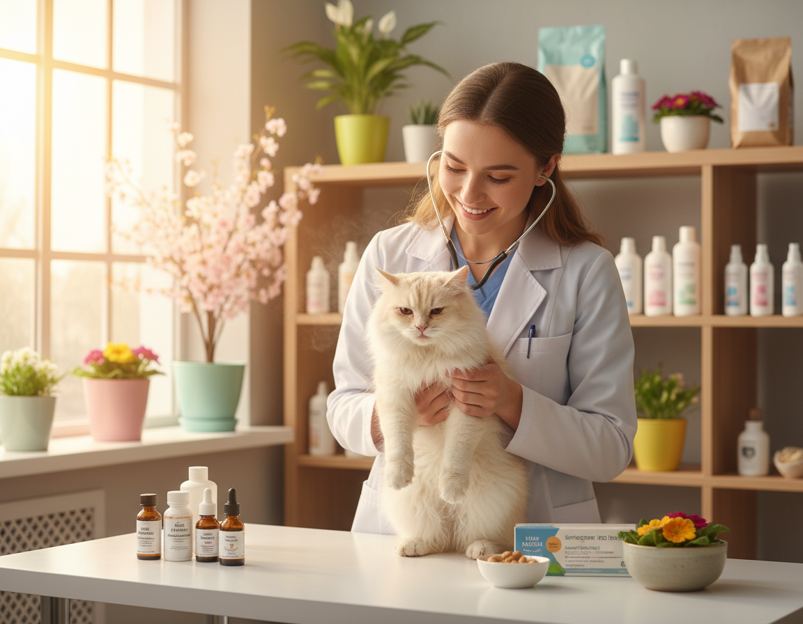 léčba jarních alergií u kočky