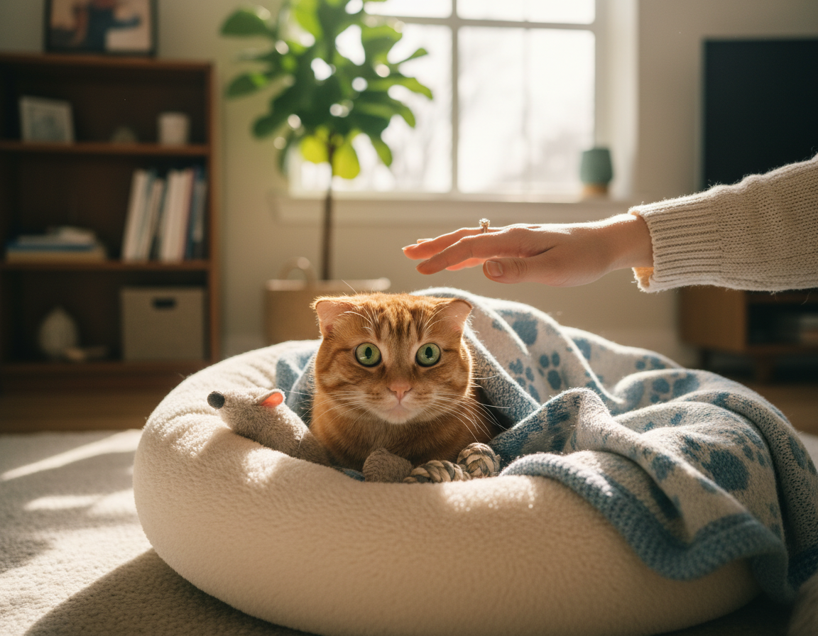 lecba-separacni-uzkosti-u-kocek léčba separační úzkosti u koček