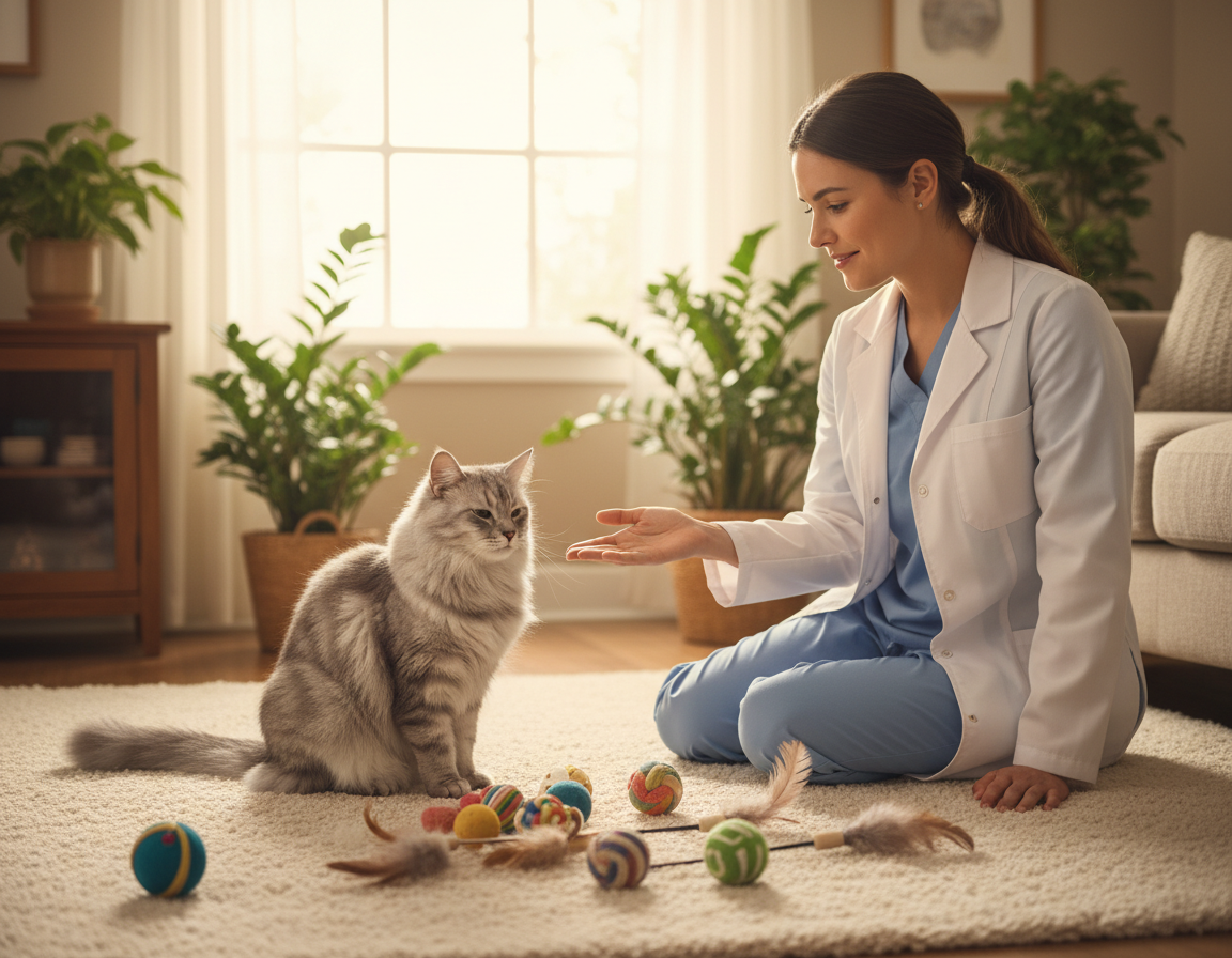 léčba smyslových problémů u koček