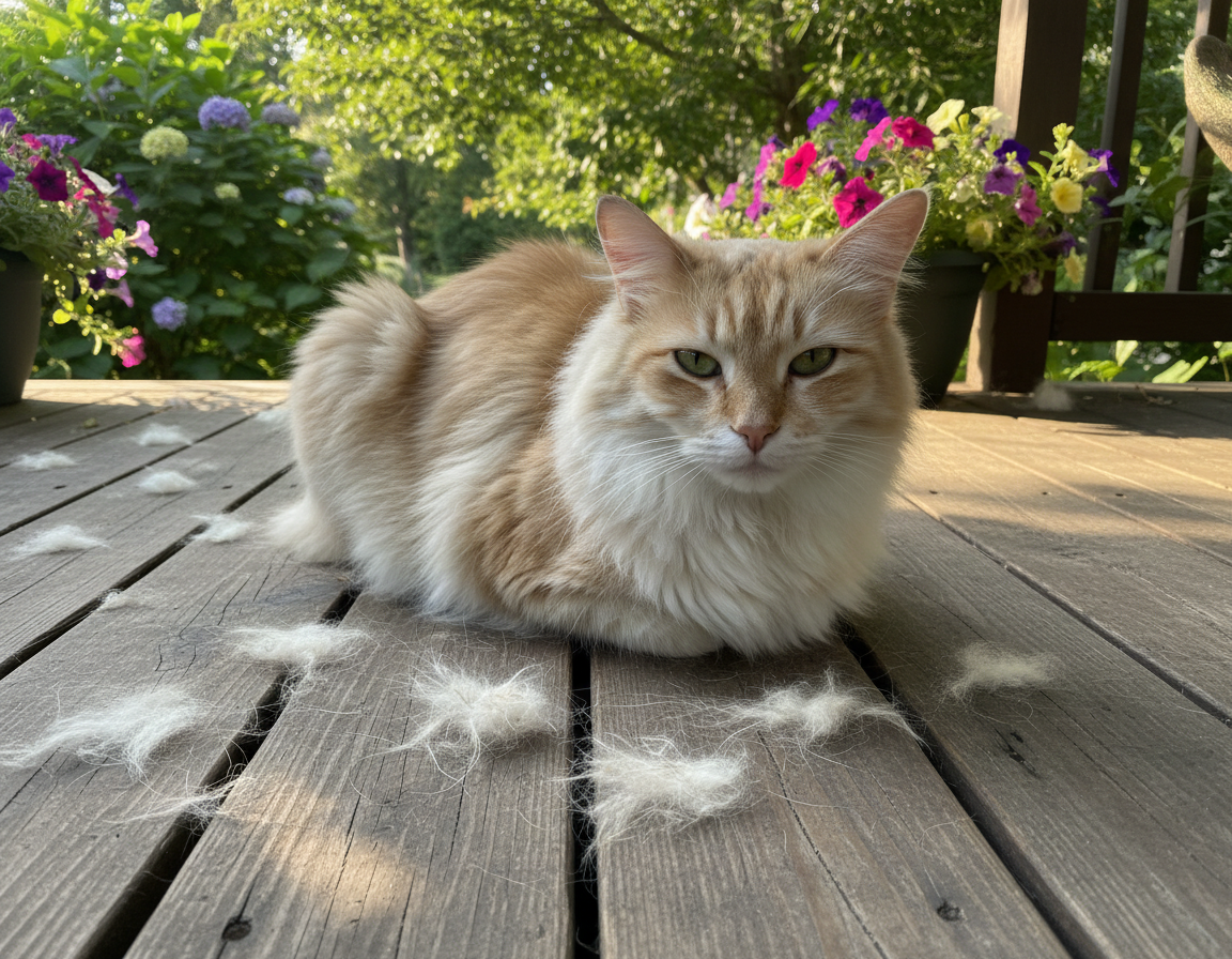 letni-problemy-s-linanim-u-kocky letní problémy s línáním u kočky