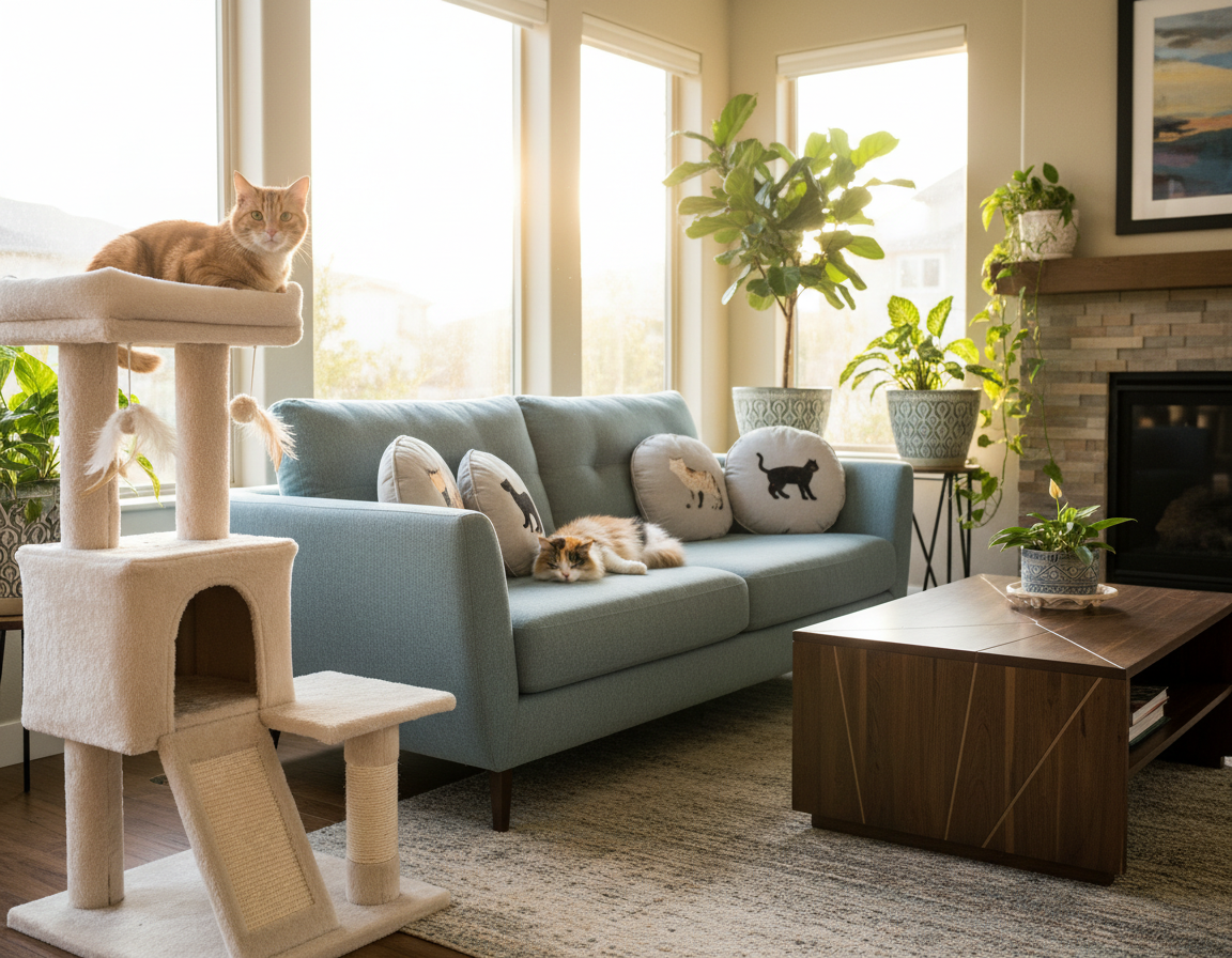 Nábytek přátelský ke kočkám – Vše, co o tom potřebuješ vědět!