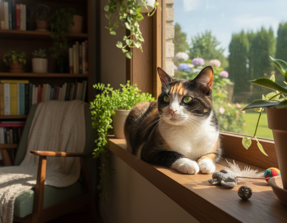 nezávislá povaha kočky