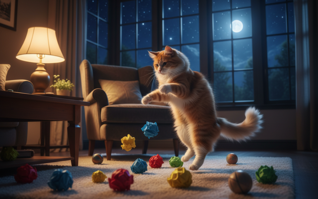 Noční čas hry kočky – Vše, co o tom potřebuješ vědět!