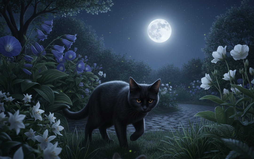 Noční lovecký instinkt kočky – Vše, co o tom potřebuješ vědět!