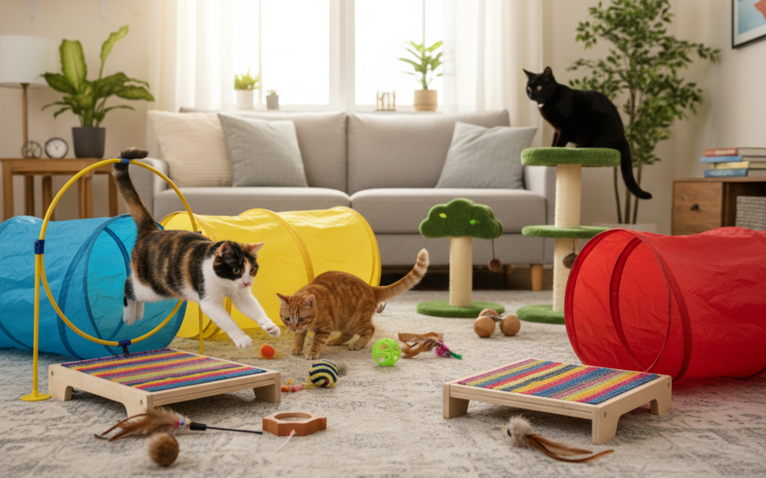 Obratnostní hry pro kočky – Vše, co o tom potřebuješ vědět!