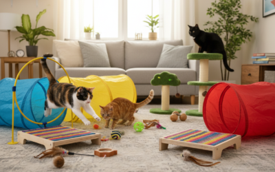 Kočičí blog 18 Obratnostní hry pro kočky – Vše, co o tom potřebuješ vědět!
