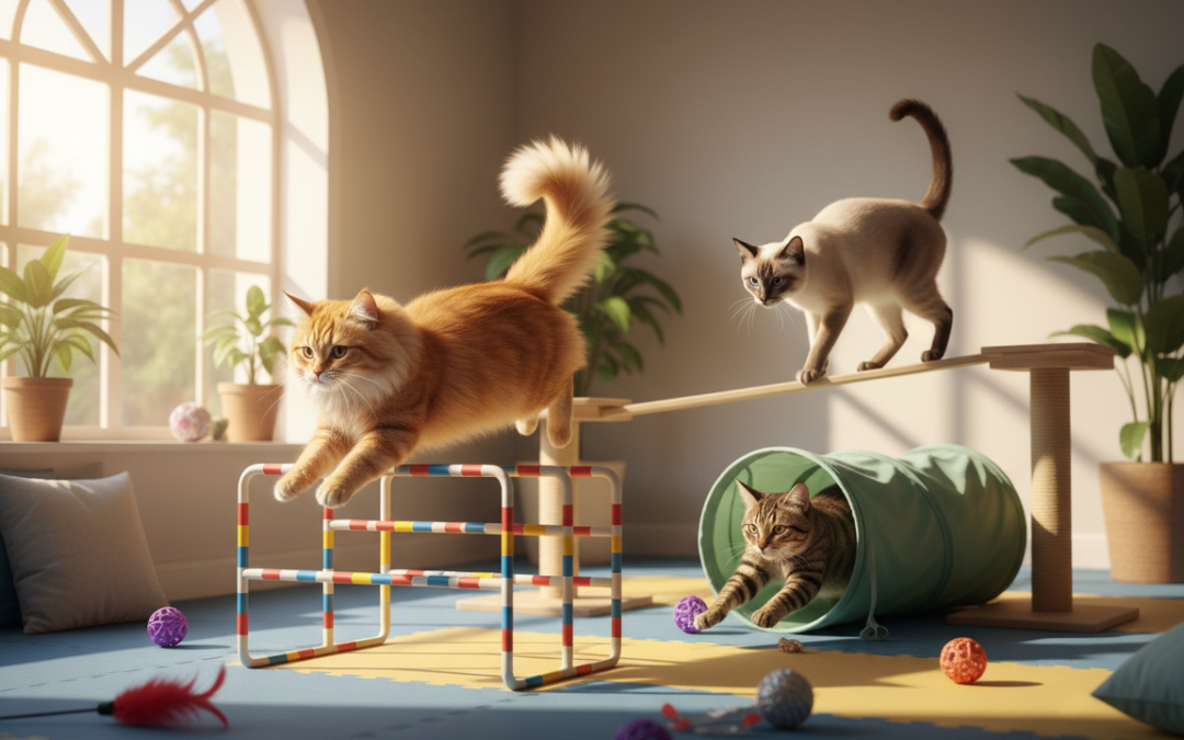 Obratnostní úkoly pro kočky – Vše, co o tom potřebuješ vědět!