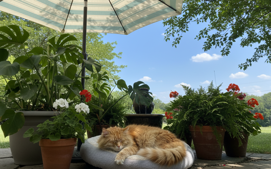 Ochrana kočky před letními horky – Vše, co o tom potřebuješ vědět!