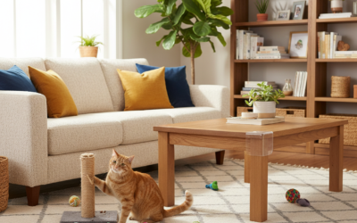 Kočičí blog 24 Ochrana nábytku před kočkou – Vše, co o tom potřebuješ vědět!