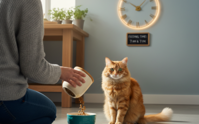 Ovlivňuje váš stres vašeho psa? Věda říká ano! 5 Optimalizace času krmení kočky – Vše, co o tom potřebuješ vědět!