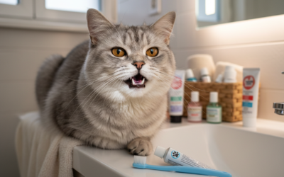 Péče o zuby starší kočky – Vše, co o tom potřebuješ vědět!
