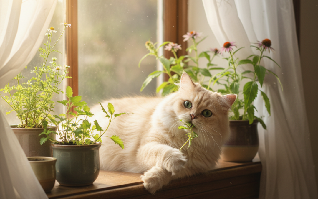 Posilování imunity kočky bylinami – Vše, co o tom potřebuješ vědět!