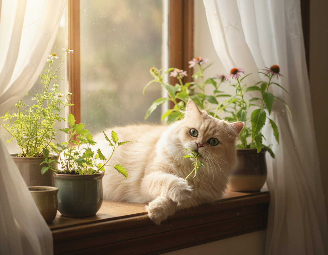 posilovani-imunity-kocky-bylinami posilování imunity kočky bylinami