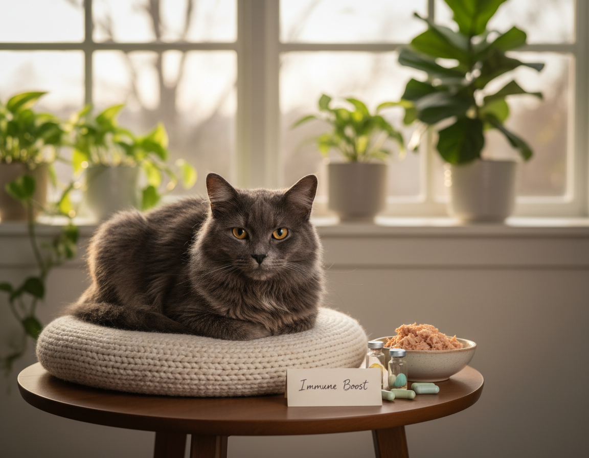 posilovani-imunity-starsi-kocky posilování imunity starší kočky