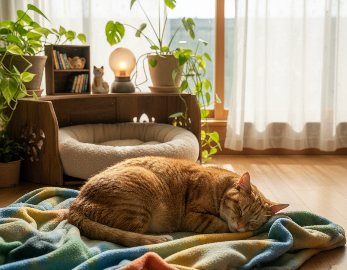 preference-mista-ke-spanku-kocky preference místa ke spánku kočky