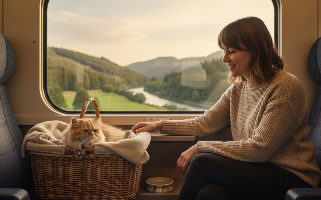 Přeprava kočky vlakem – Vše, co o tom potřebuješ vědět!