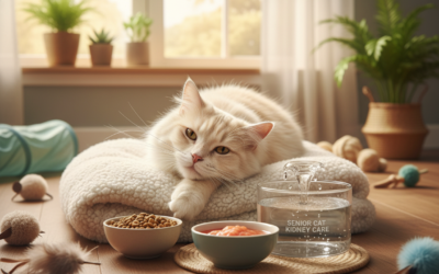 Kočičí blog 21 Prevence onemocnění ledvin u starší kočky – Vše, co o tom potřebuješ vědět!