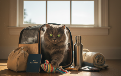 Příprava kočky na cestování letadlem – Vše, co o tom potřebuješ vědět!