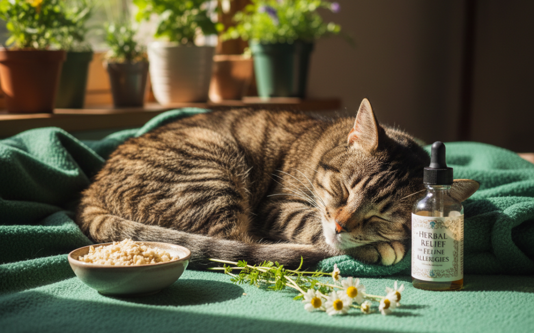 Přírodní léčba alergií u koček – Vše, co o tom potřebuješ vědět!