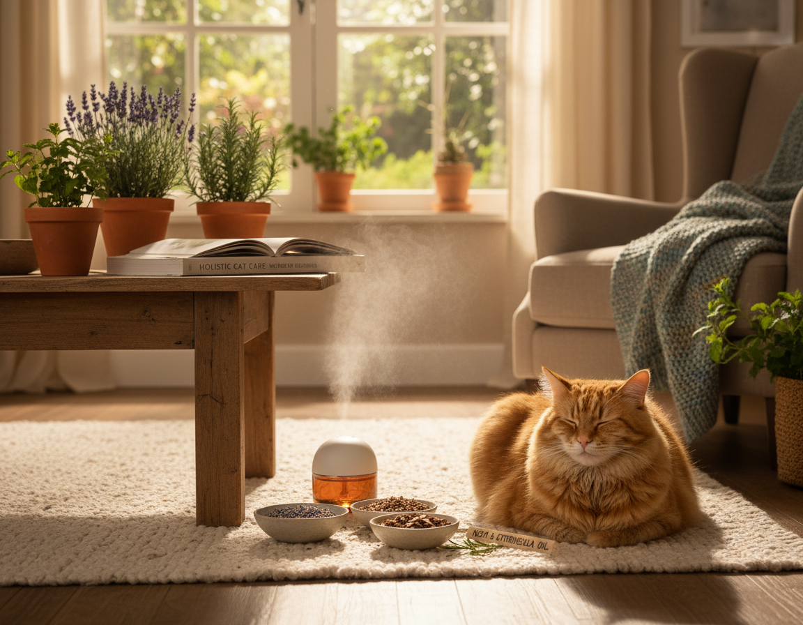 přírodní metody proti blechám u koček