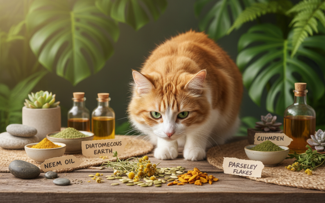 Přírodní odčervovací prostředky pro kočku – Vše, co o tom potřebuješ vědět!
