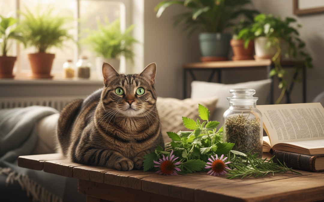Přírodní posilování imunity kočky bylinami – Vše, co o tom potřebuješ vědět!