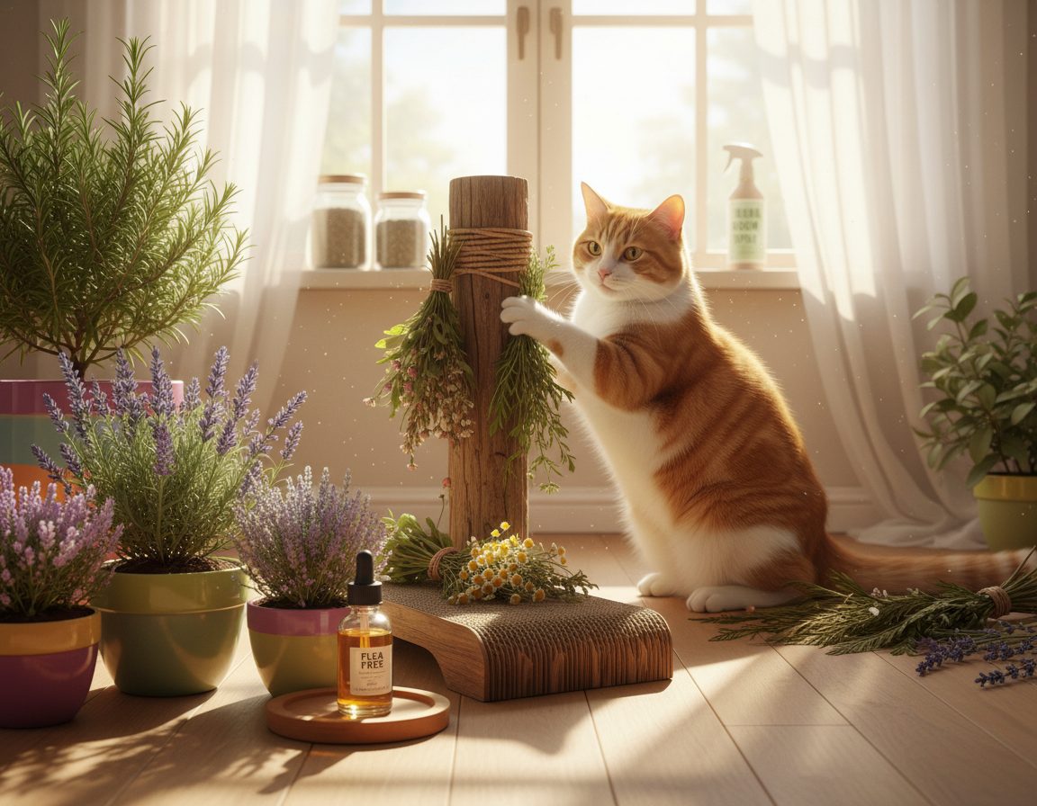 prirodni-prostredek-proti-blecham-pro-kocky přírodní prostředek proti blechám pro kočky