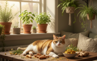 Kočičí blog 22 Přírodní protizánětlivé prostředky pro kočku – Vše, co o tom potřebuješ vědět!