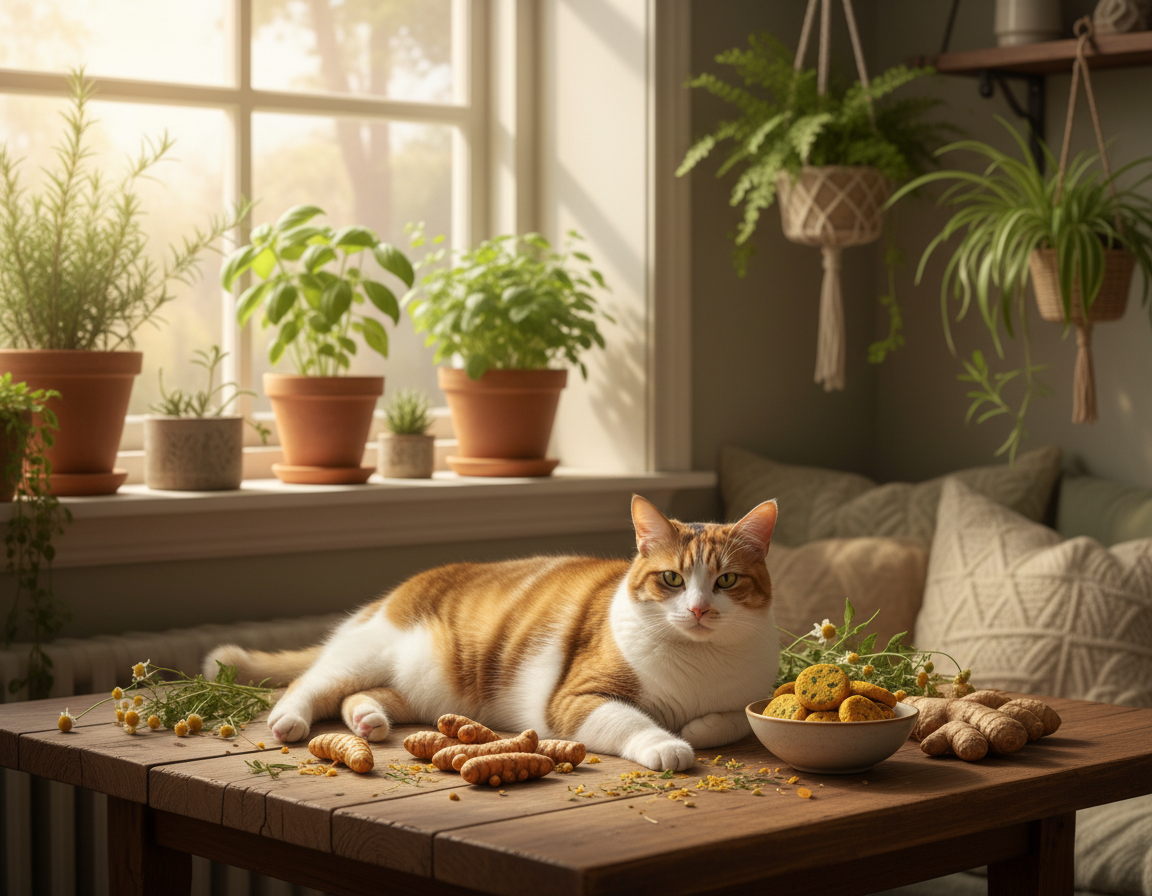 Přírodní protizánětlivé prostředky pro kočku – Vše, co o tom potřebuješ vědět!