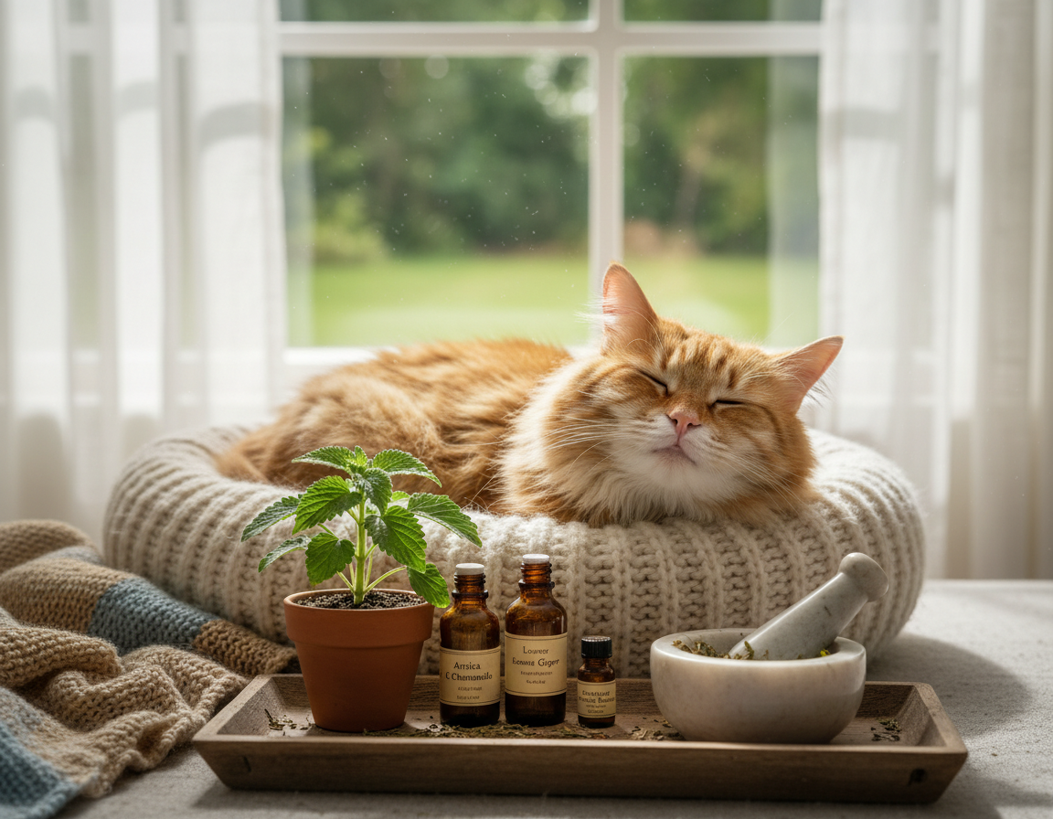 přírodní tlumení bolesti u koček