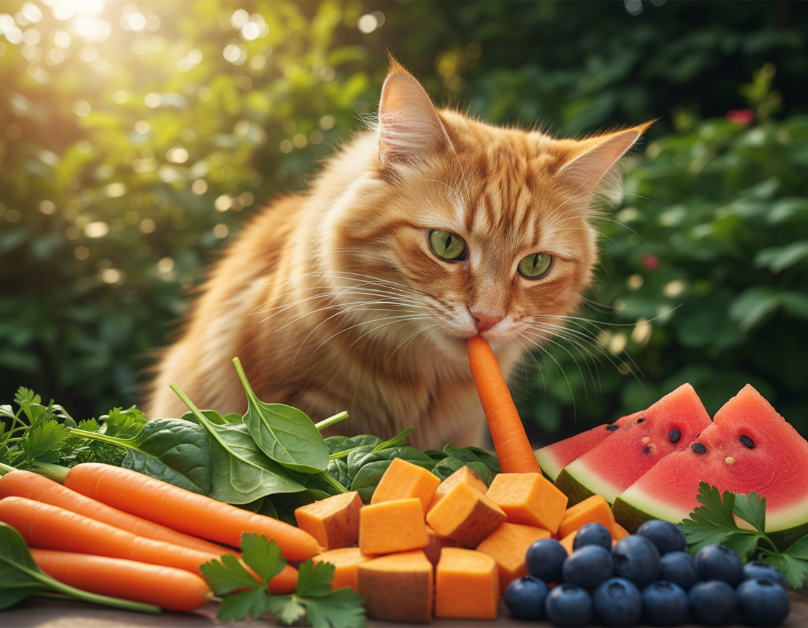 přírodní zdroje vitamínů pro kočky