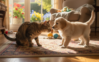 Kočičí blog 19 Přizpůsobení kočky novému domácímu zvířeti – Vše, co o tom potřebuješ vědět!