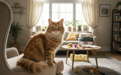 Kočičí blog 17 Přizpůsobení kočky novému prostředí – Vše, co o tom potřebuješ vědět!