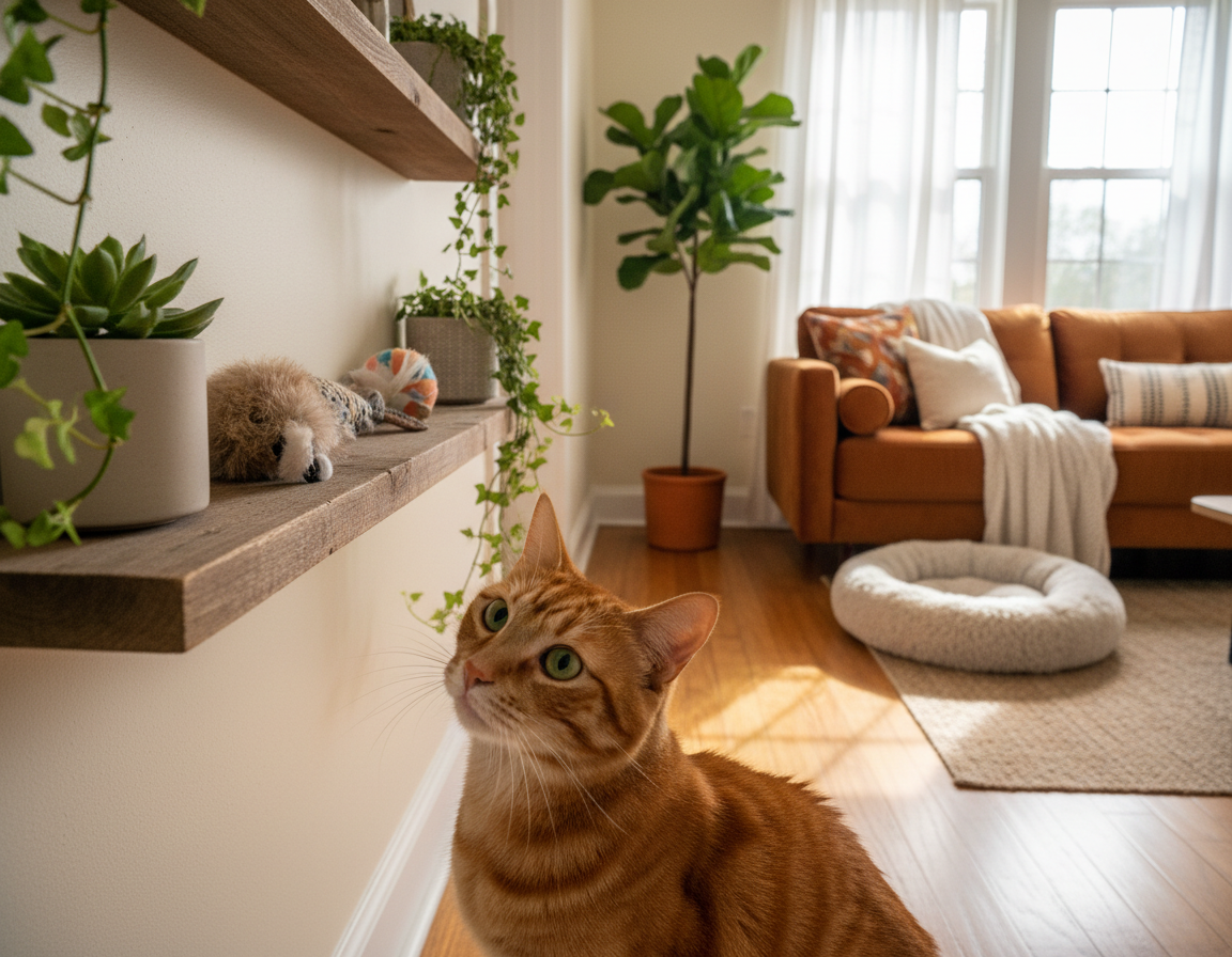 přizpůsobení kočky novému prostředí