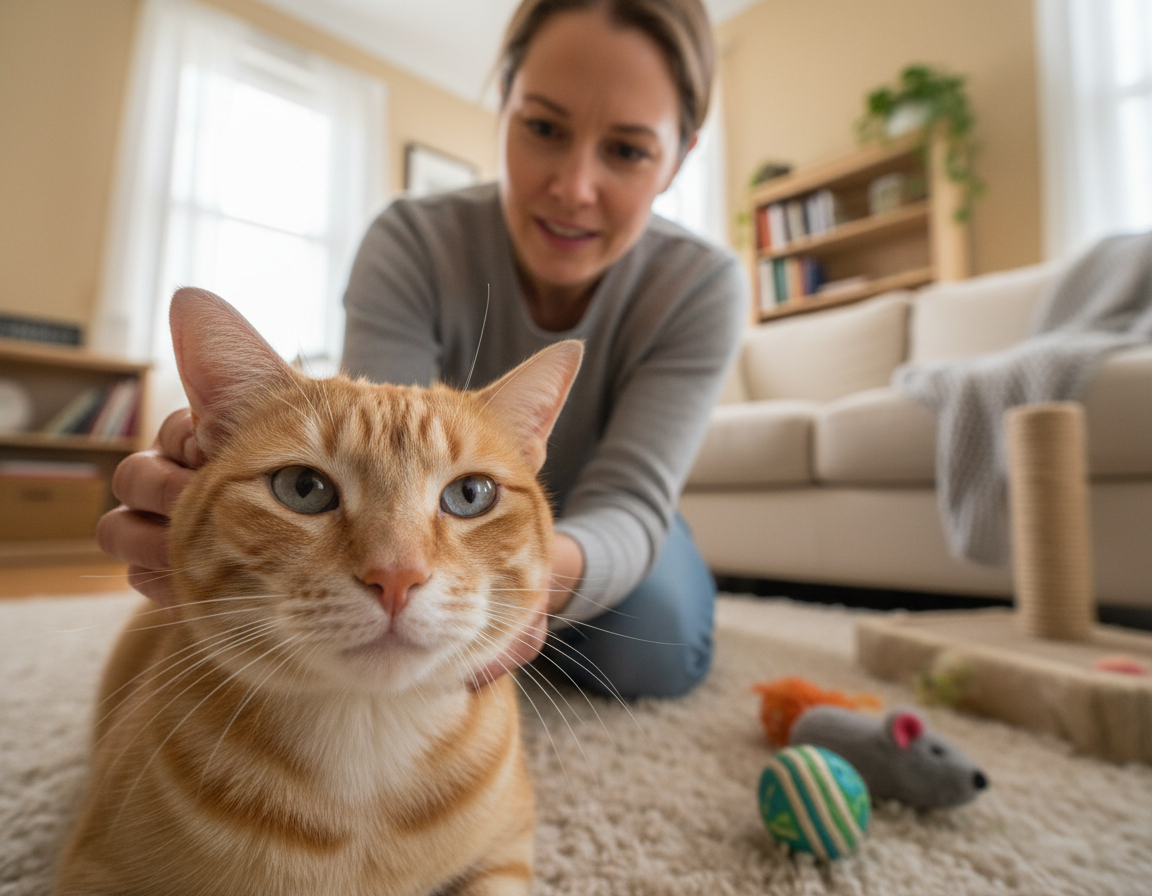 problémy se zrakem u koček
