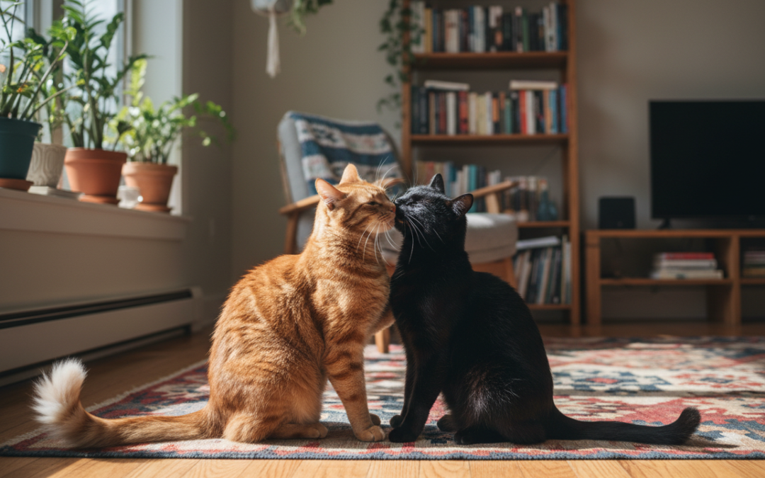 Projevování lásky u koček – Vše, co o tom potřebuješ vědět!