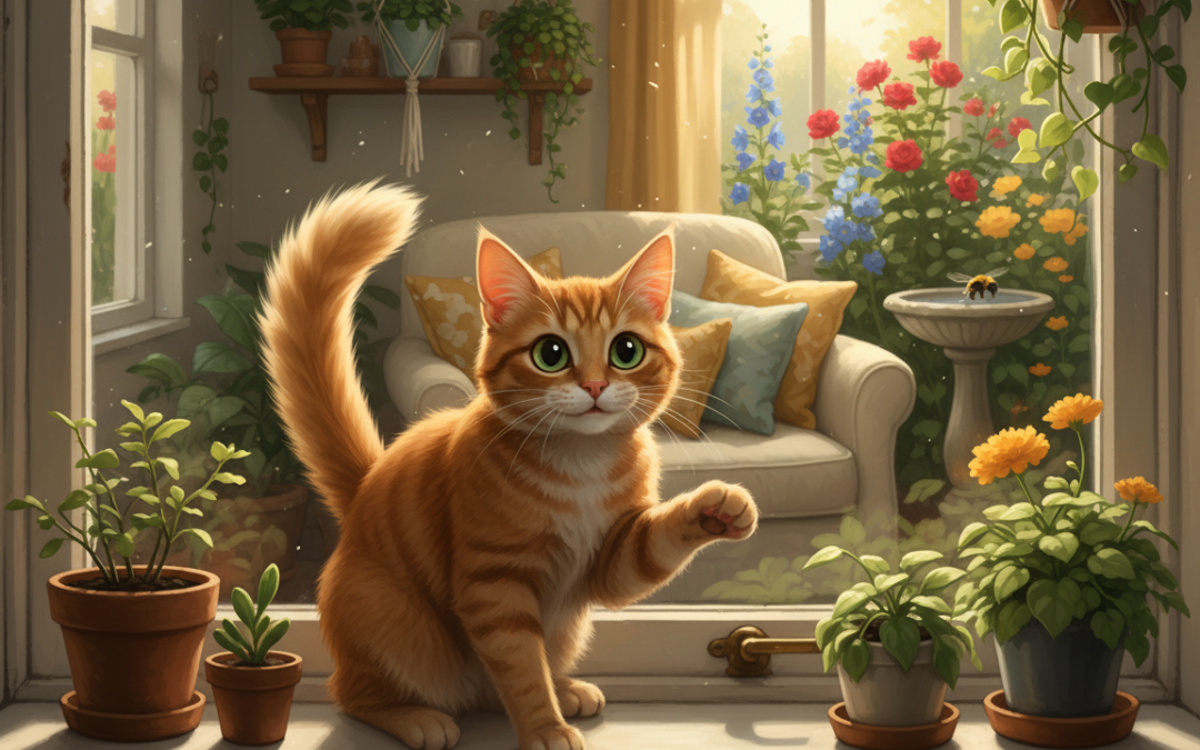 Radostná řeč těla kočky – Vše, co o tom potřebuješ vědět!