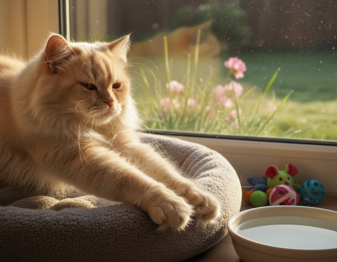 Ranní návyky kočky – Vše, co o tom potřebuješ vědět!