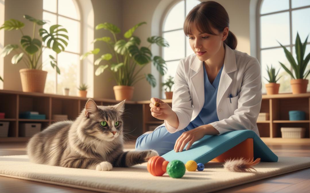 Rehabilitace starší kočky – Vše, co o tom potřebuješ vědět!