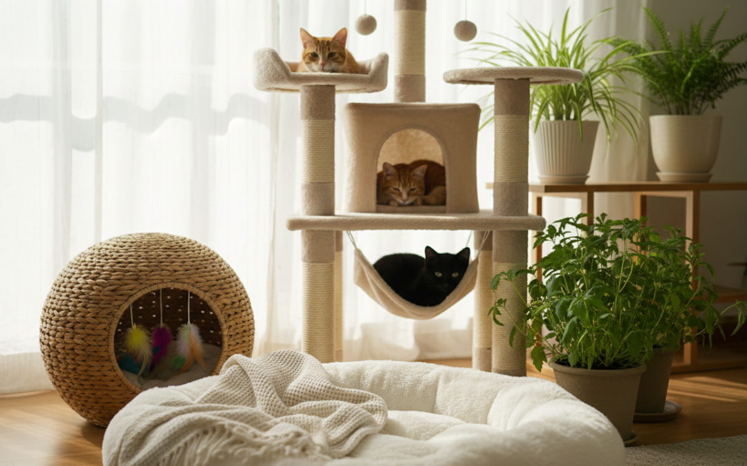 Relaxační pomůcky pro kočky – Vše, co o tom potřebuješ vědět!