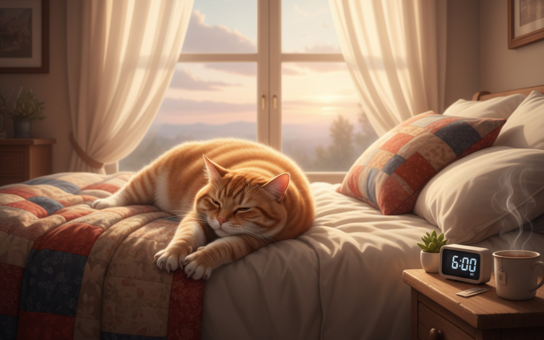 Řešení brzkého ranního probouzení kočky – Vše, co o tom potřebuješ vědět!
