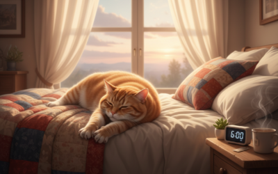 Kočičí blog 21 Řešení brzkého ranního probouzení kočky – Vše, co o tom potřebuješ vědět!