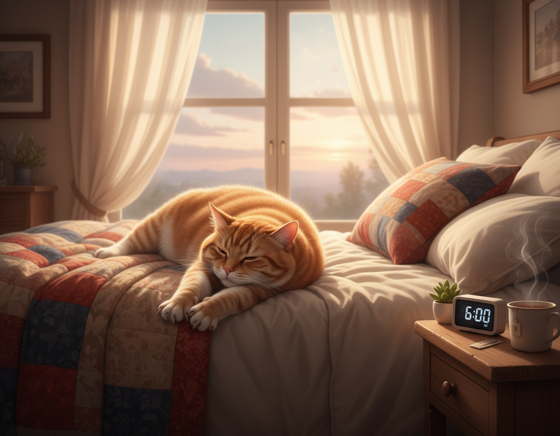 reseni-brzkeho-ranniho-probouzeni-kocky řešení brzkého ranního probouzení kočky