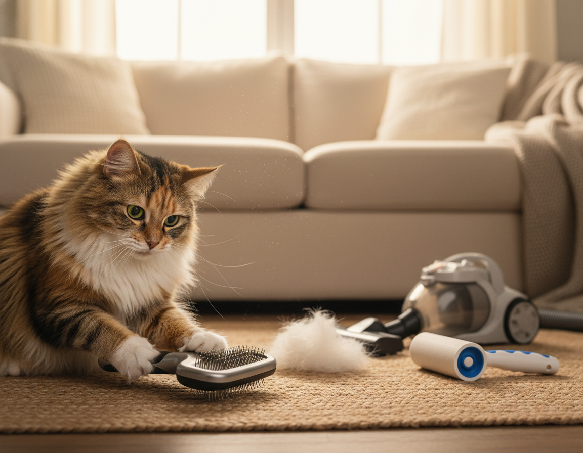 řešení proti chlupovým smotkům u koček